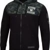 Colosseum Men's Nebraska Cornhuskers OHT Full-Zip Black Hoodie