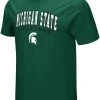 Colosseum Men's Michigan State Spartans Green T-Shirt