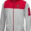 Colosseum Men's Maryland Terrapins Grey Swartz Full-Zip Jacket