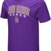 Colosseum Men's James Madison Dukes Purple T-Shirt