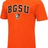 Colosseum Men's Bowling Green Falcons Orange Dual Blend T-Shirt