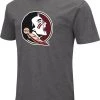 Colosseum Men's Florida State Seminoles Grey Dual Blend T-Shirt