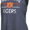Colosseum Women's Auburn Tigers Blue Coach Carr Tank Top