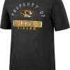 Colosseum Men's Missouri Tigers Black Tri-Blend T-Shirt