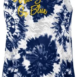Colosseum Women's Michigan Wolverines Blue Lava Swing Tank Top