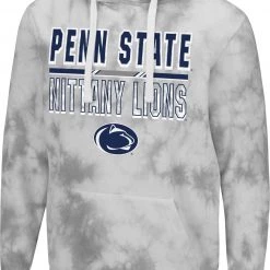 Colosseum Men's Penn State Nittany Lions Grey Pullover Hoodie