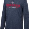 Colosseum Men's Gonzaga Bulldogs Blue Tournament Long Sleeve T-Shirt