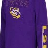 Colosseum Youth LSU Tigers Purple West Long Sleeve T-Shirt For Girls'