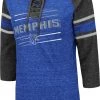 Colosseum Women's Memphis Tigers Blue Pasadena ¾ Sleeve T-Shirt