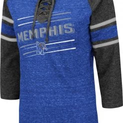Colosseum Women's Memphis Tigers Blue Pasadena ¾ Sleeve T-Shirt