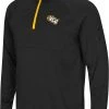 Colosseum Men's VCU Rams Black Rival 1/4 Zip Jacket