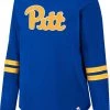 Colosseum Women's Pitt Panthers Blue Earth Longsleeve T-Shirt