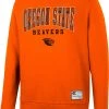Colosseum Men's Oregon State Beavers Orange Scholarship Pullover Sweatshirt