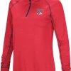 Colosseum Women's Fresno State Bulldogs Cardinal Stingray 1/4 Zip Jacket