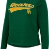 Colosseum Women's Baylor Bears Green Already Did Pullover Sweatshirt