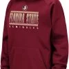 Colosseum Youth Florida State Seminoles Garnet Raglan Pullover Hoodie For Girls'