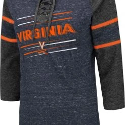 Colosseum Women's Virginia Cavaliers Blue Pasadena ¾ Sleeve T-Shirt
