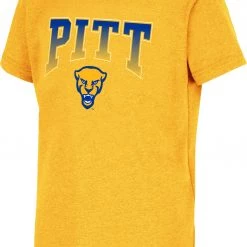 Colosseum Youth Pitt Panthers Gold Toffee T-Shirt For Girls'