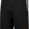 Colosseum Men's Oklahoma State Cowboys Black Thunder Fleece Shorts
