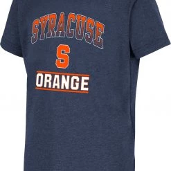 Colosseum Youth Syracuse Orange Navy Toffee T-Shirt For Girls'