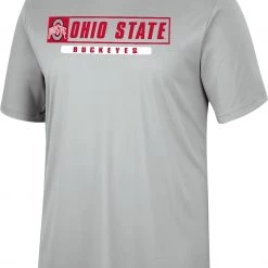 Colosseum Men's Ohio State Buckeyes True Blue Tri-Blend T-Shirt