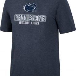 Colosseum Men's Penn State Nittany Lions Red Tri-Blend T-Shirt