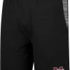 Colosseum Men's Mississippi State Bulldogs Black Thunder Fleece Shorts