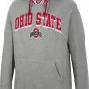 Colosseum Men's Ohio State Buckeyes Grey Baller Pullover Hoodie
