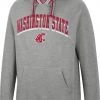 Colosseum Men's Washington State Cougars Grey Baller Pullover Hoodie