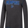 Colosseum Men's Memphis Tigers Grey Therma Longsleeve T-Shirt