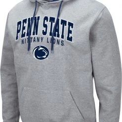 Colosseum Men's Penn State Nittany Lions Grey Promo Hoodie