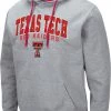 Colosseum Men's Texas Tech Red Raiders Grey Promo Hoodie