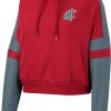 Colosseum Women's Washington State Cougars Crimson Paris Pullover Hoodie