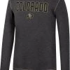 Colosseum Men's Colorado Buffaloes Grey Therma Longsleeve T-Shirt