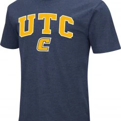 Colosseum Men's Chattanooga Mocs Navy Blue Dual Blend T-Shirt