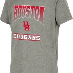 Colosseum Youth Houston Cougars Grey Toffee T-Shirt For Girls'