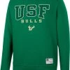 Colosseum Men's South Florida Bulls Green Scholarship Pullover Sweatshirt