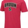 Colosseum Men's Brown University Bears Red Dual Blend T-Shirt