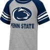 Colosseum Youth Penn State Nittany Lions Gray Truck T-Shirt For Girls'