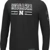 Colosseum Men's Nebraska Cornhuskers Black OHT Long Sleeve T-Shirt