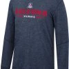 Colosseum Men's Arizona Wildcats Navy Tournament Long Sleeve T-Shirt