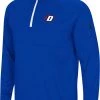 Colosseum Men's DePaul Blue Demons Royal Rival 1/4 Zip Jacket