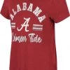 Colosseum Women's Alabama Crimson Tide Crimson Shaka Scoop-Neck T-Shirt