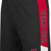 Colosseum Men's Texas Tech Red Raiders Black Wonkavision Shorts