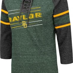 Colosseum Women's Baylor Bears Green Pasadena ¾ Sleeve T-Shirt