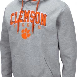 Colosseum Men's Clemson Tigers Grey Promo Hoodie