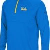 Colosseum Men's UCLA Bruins True Blue Rival 1/4 Zip Jacket