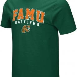 Colosseum Men's Florida A&M Rattlers Green T-Shirt