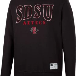 Colosseum Men's San Diego State Aztecs Black Scholarship Pullover Sweatshirt