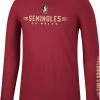Colosseum Men's Florida State Seminoles Garnet Spackler Longsleeve T-Shirt